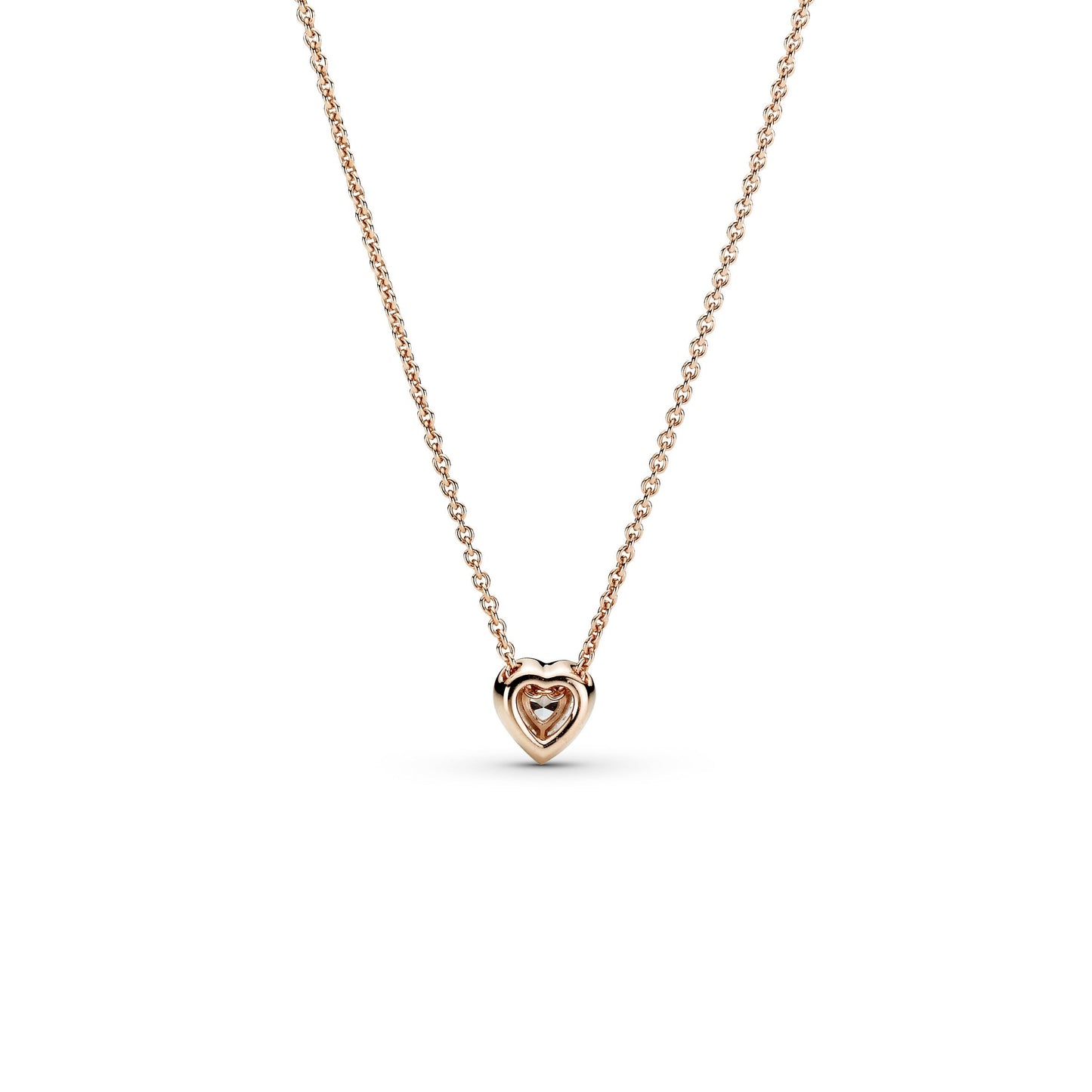 Sparkling Heart Collier Necklace