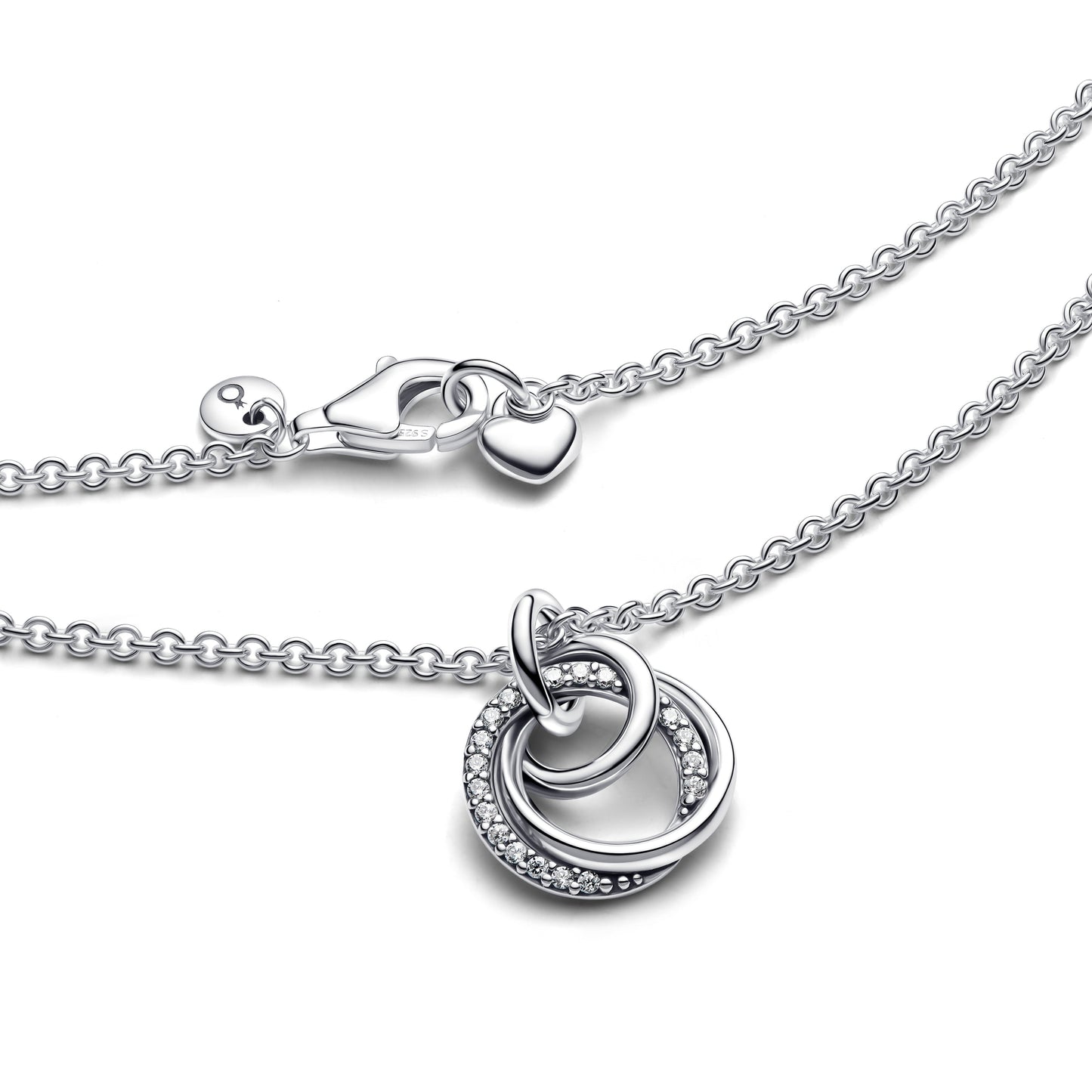 Family Always Encircled Pendant Necklace