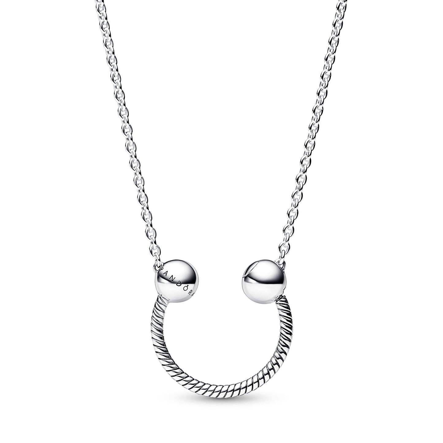 Pandora Moments U-shape Charm Pendant Necklace