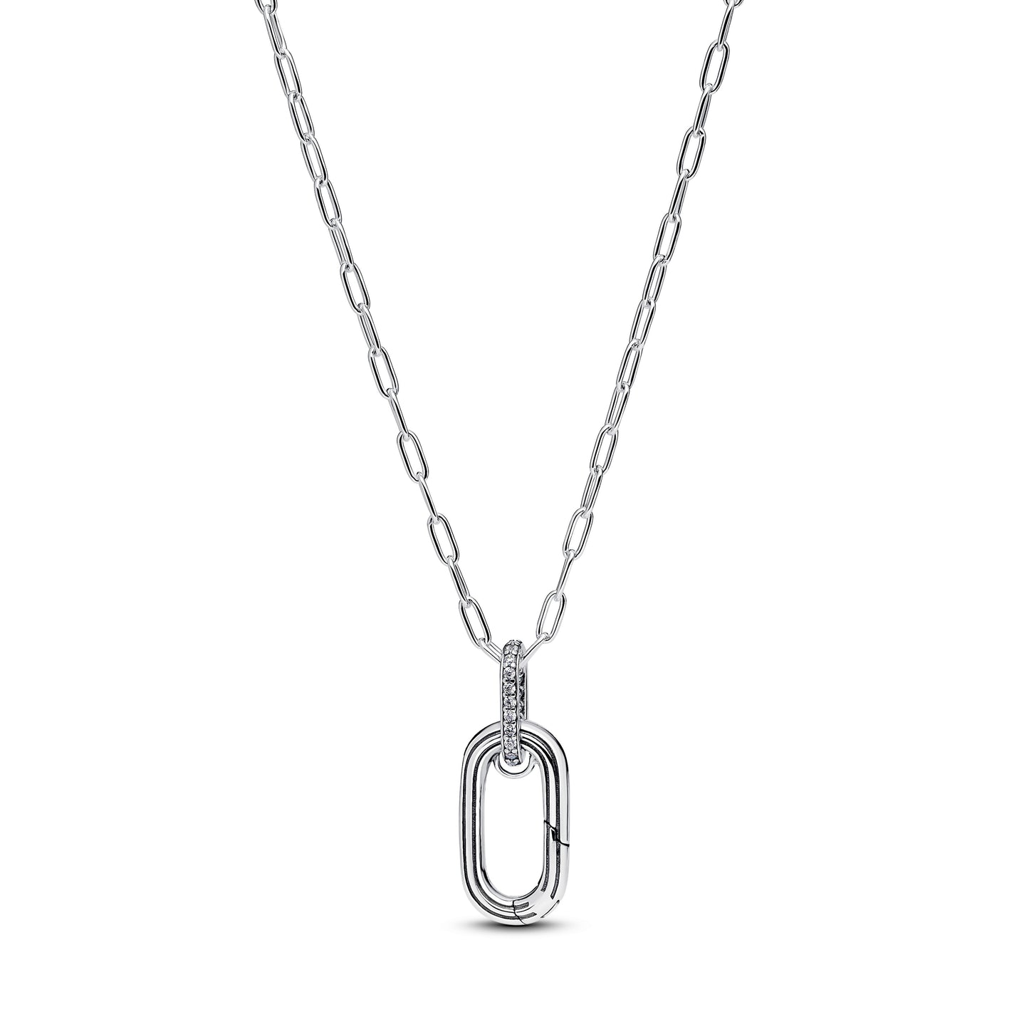 Openable Link Pendant Necklace