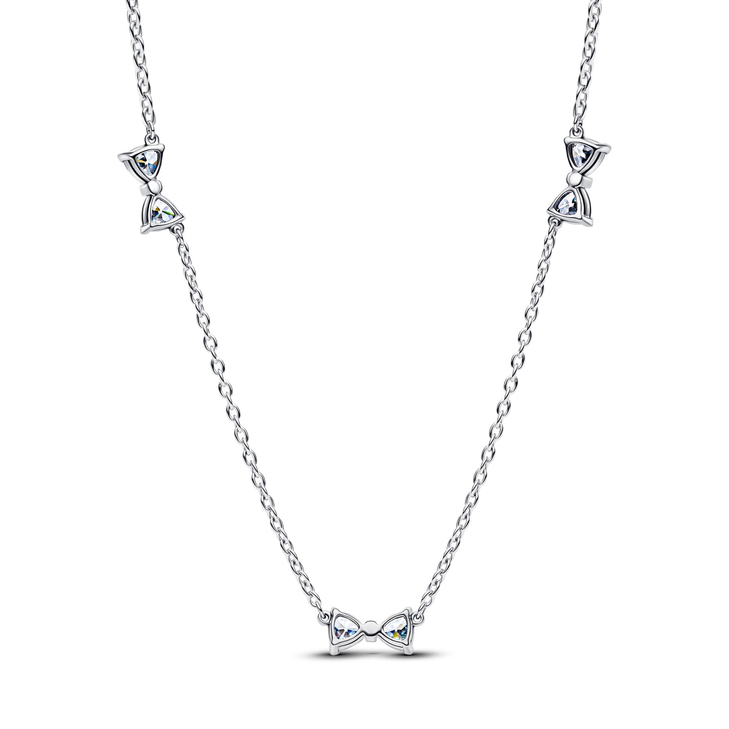Bow Station Chain Necklace