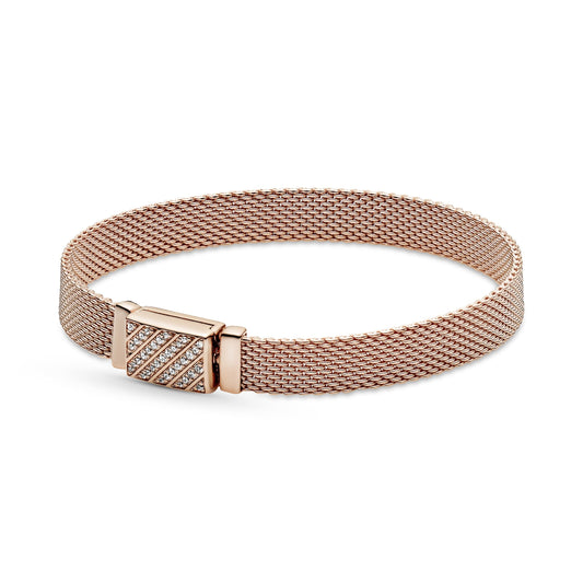 Pandora Reflexions Long Clasp Pavé Bracelet