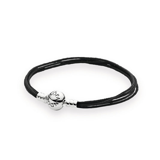Black Multi-Strand Bracelet