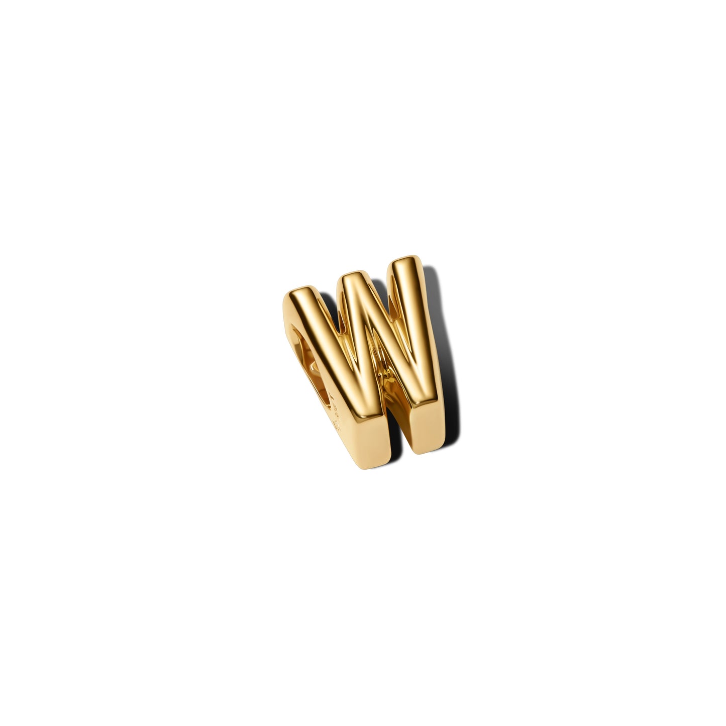Letter W Alphabet Charm