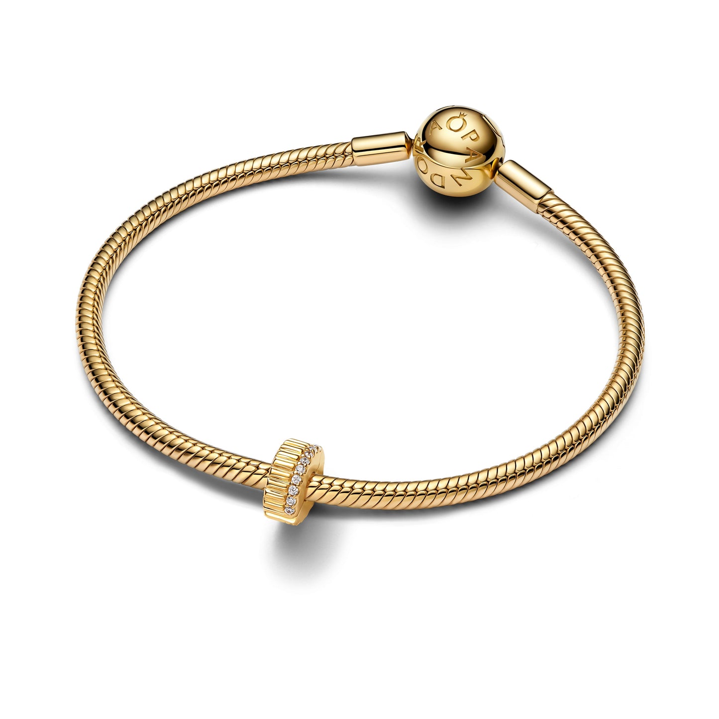 Ribbed Clip Charm