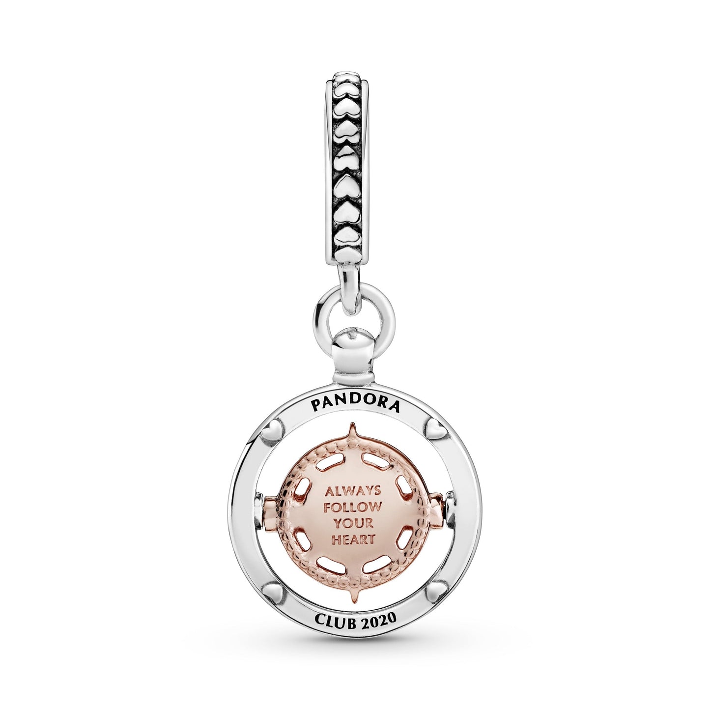 Pandora Club 2020 Compass Dangle Charm
