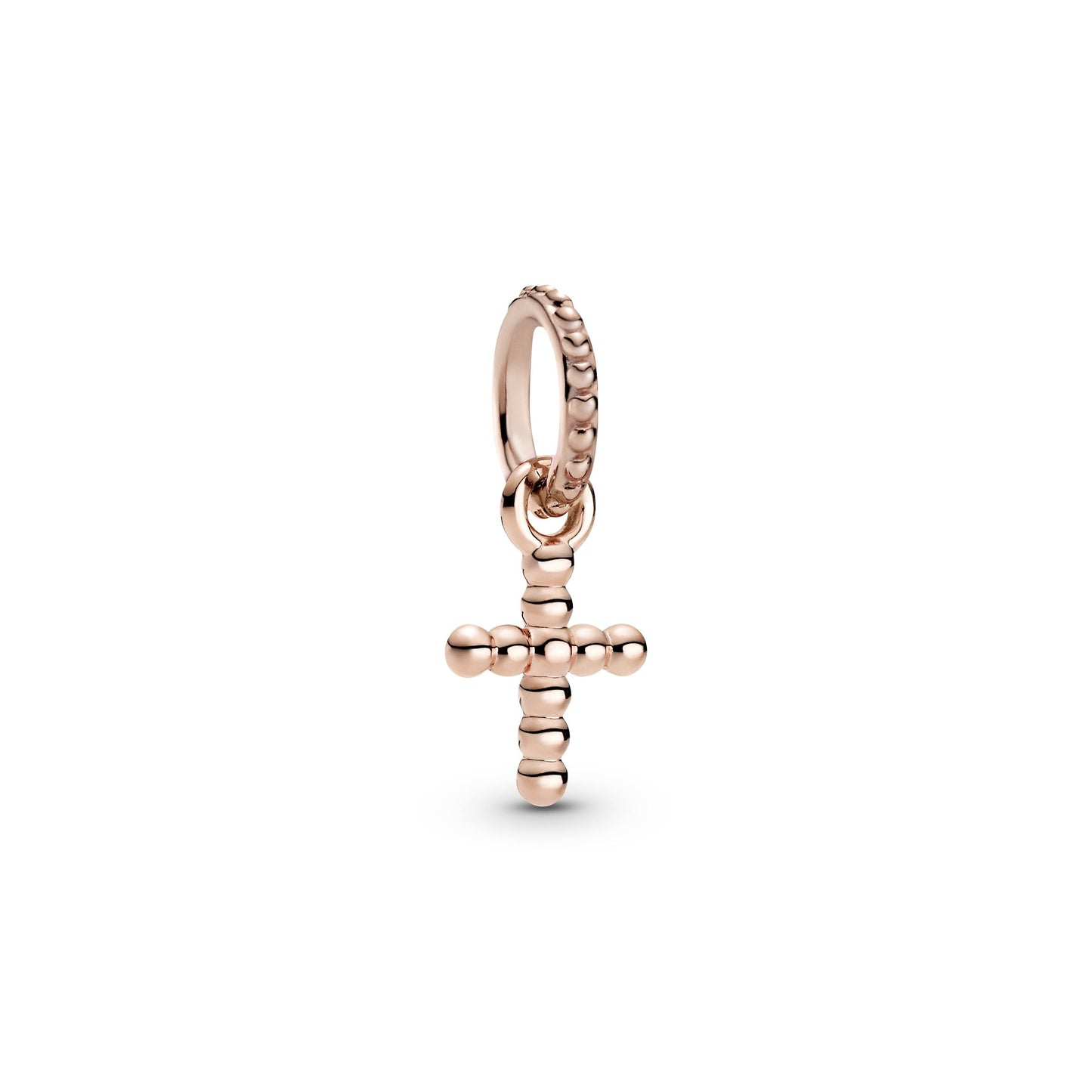 Beaded Cross Dangle Charm