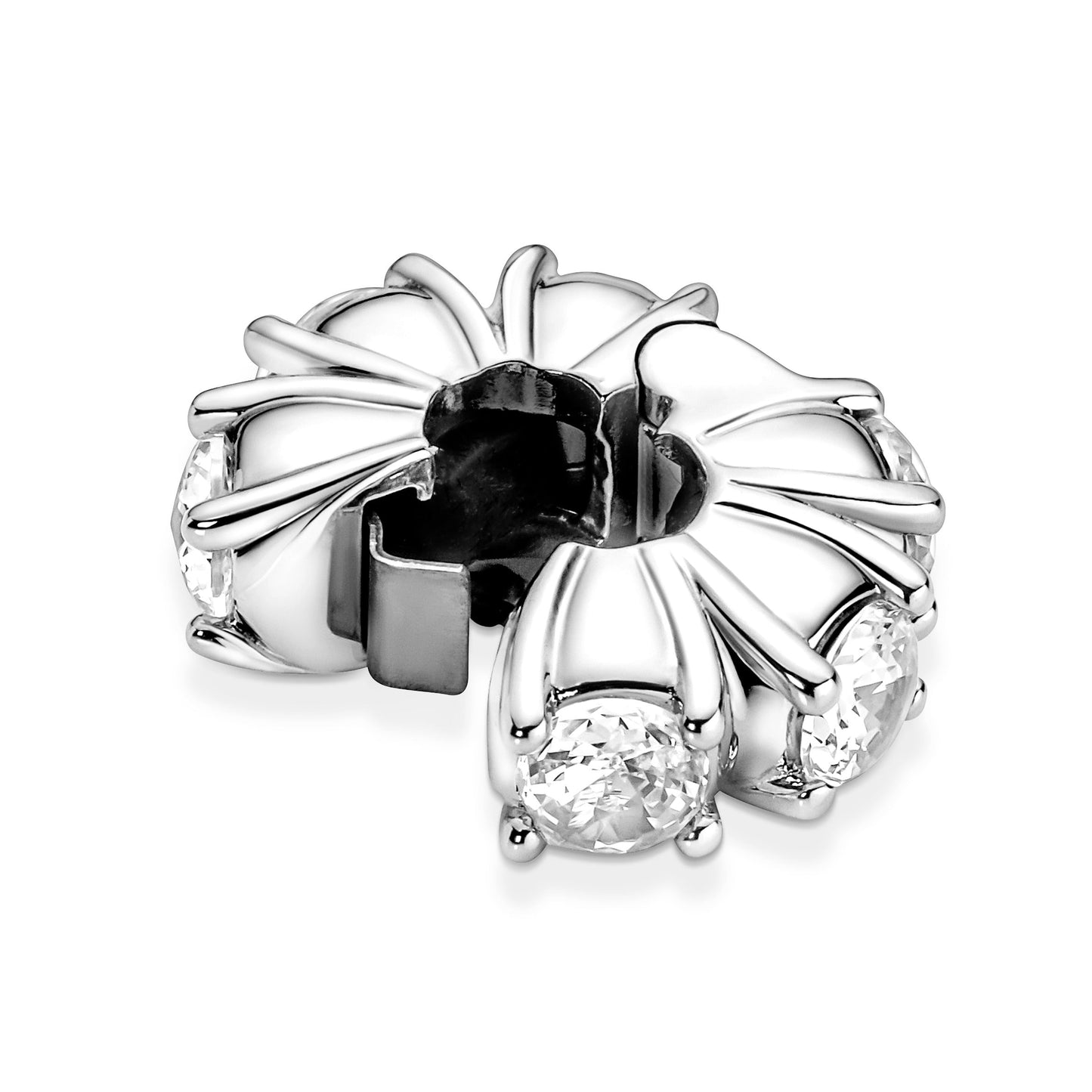 Long Pronged Sparkling Clip Charm