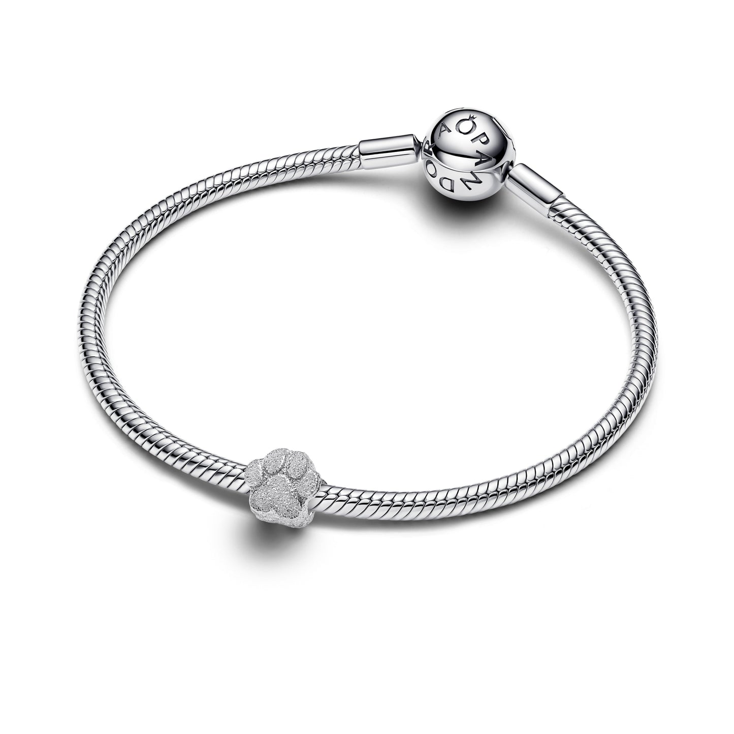 Textured Paw Mini Charm