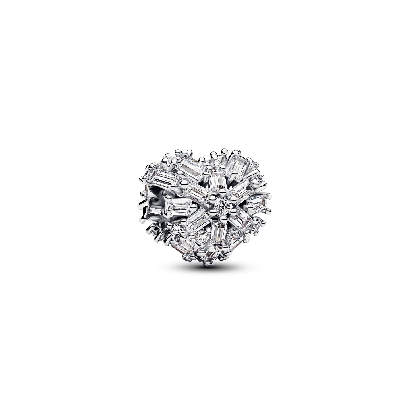 Sparkling Heart Charm