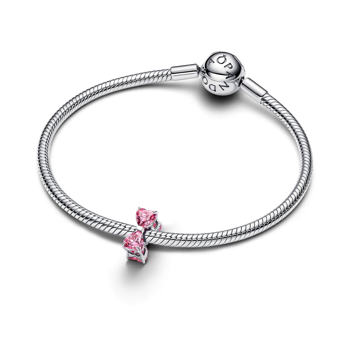 Pink Bow Charm