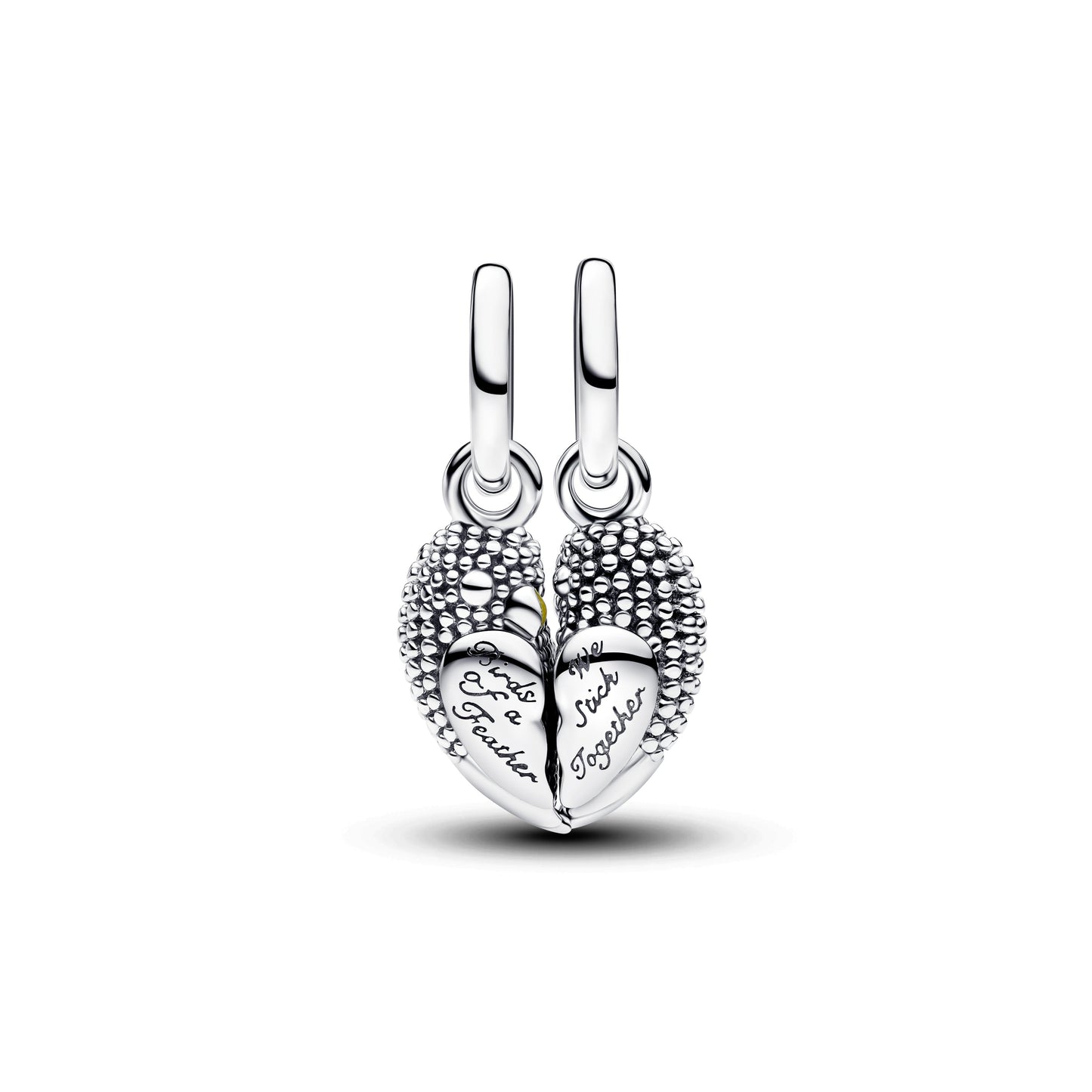 Love Birds Splittable Dangle Charm