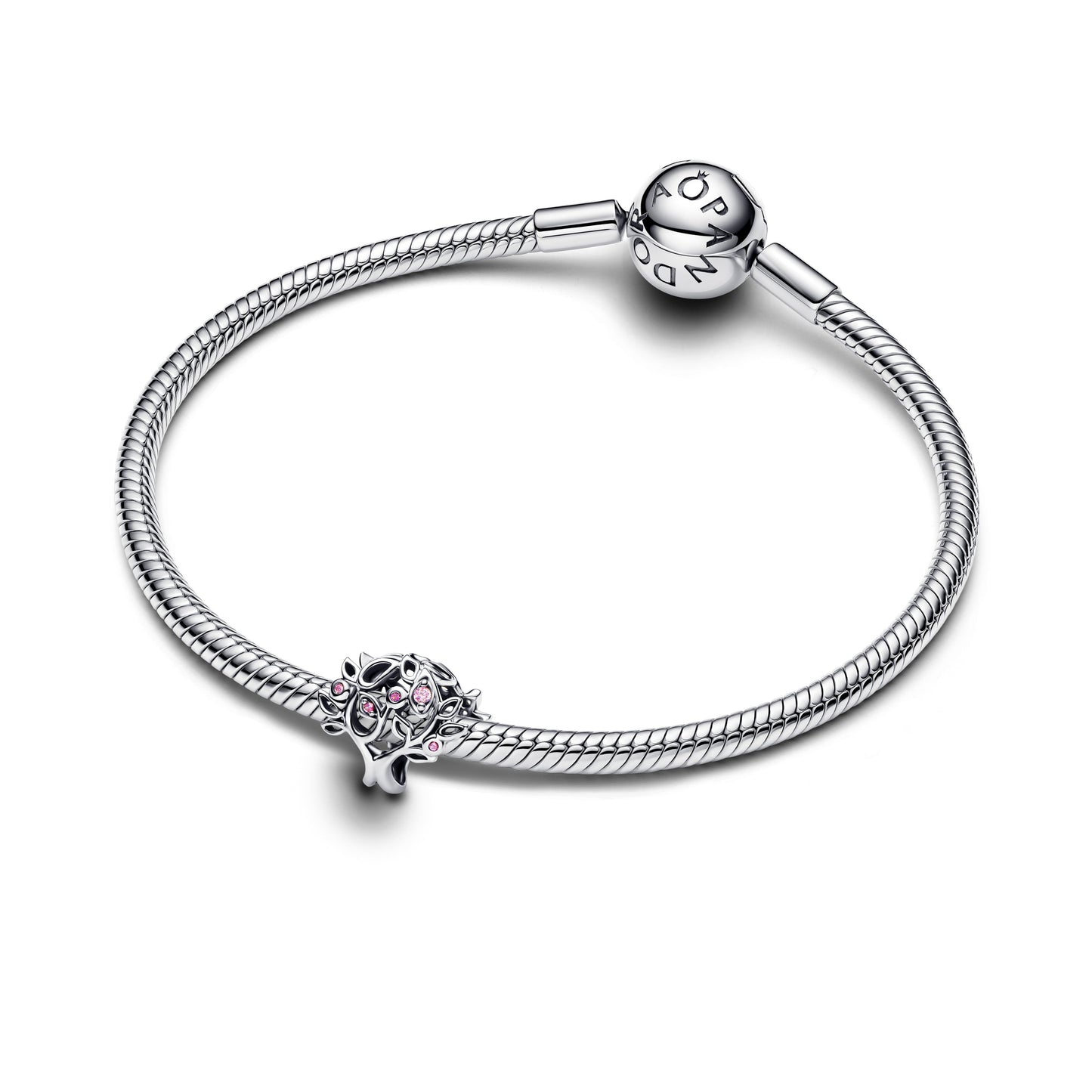 Family Tree Openwork Charm