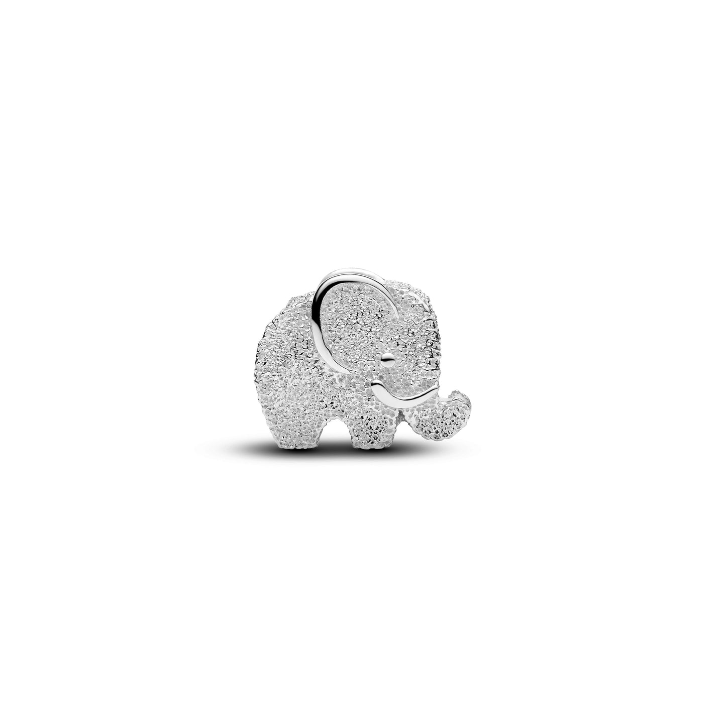 Textured Elephant Mini Charm