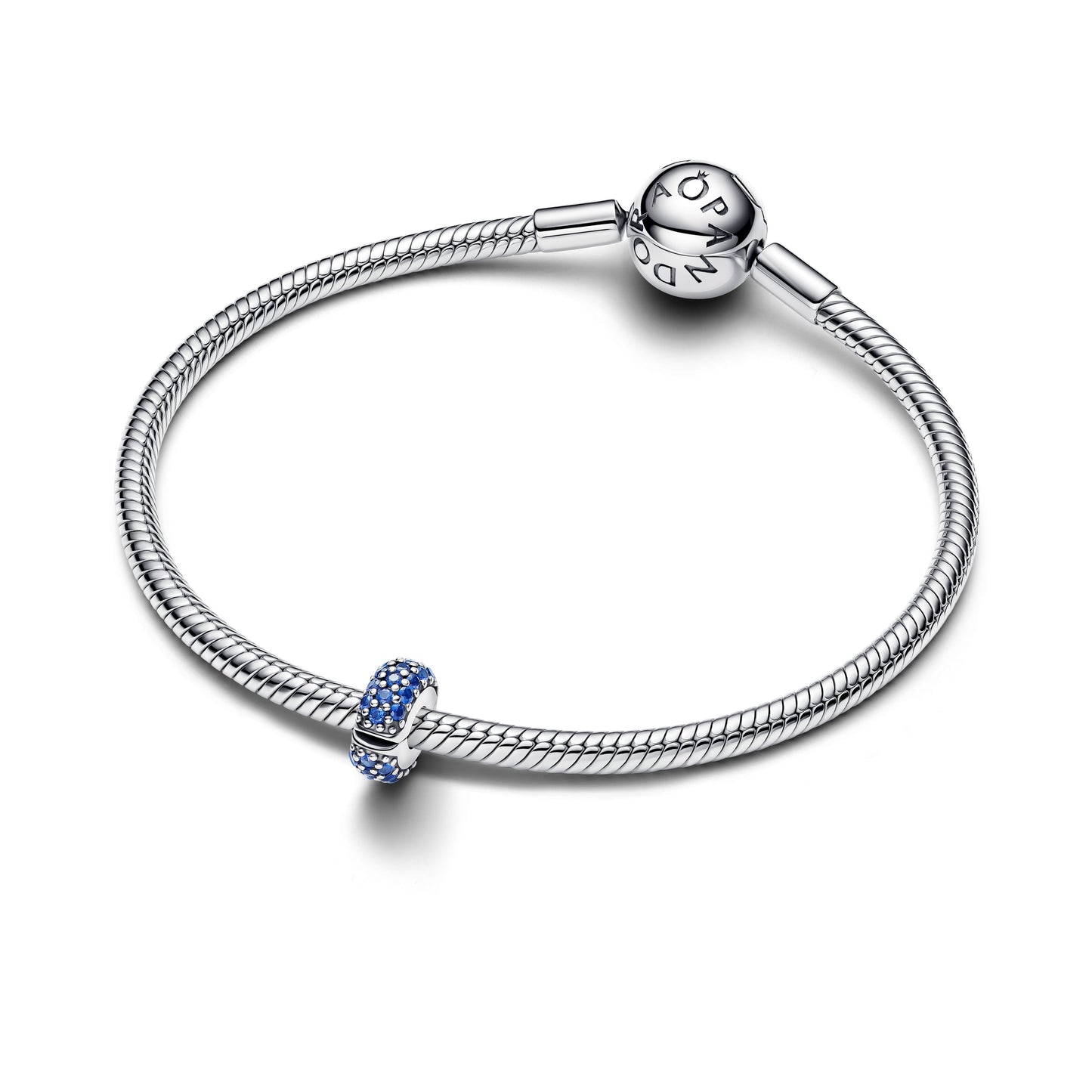 Royal Blue Stone Clip Charm