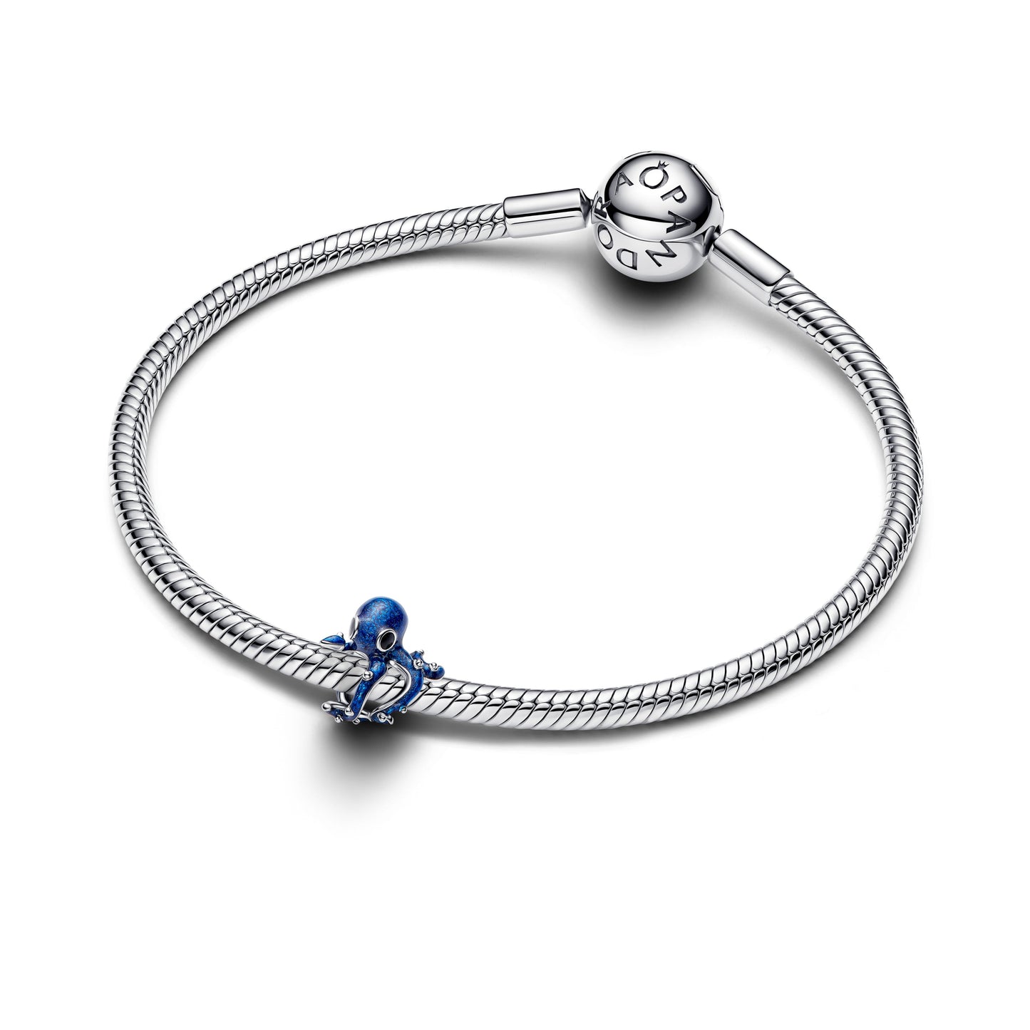 Blue Octopus Charm