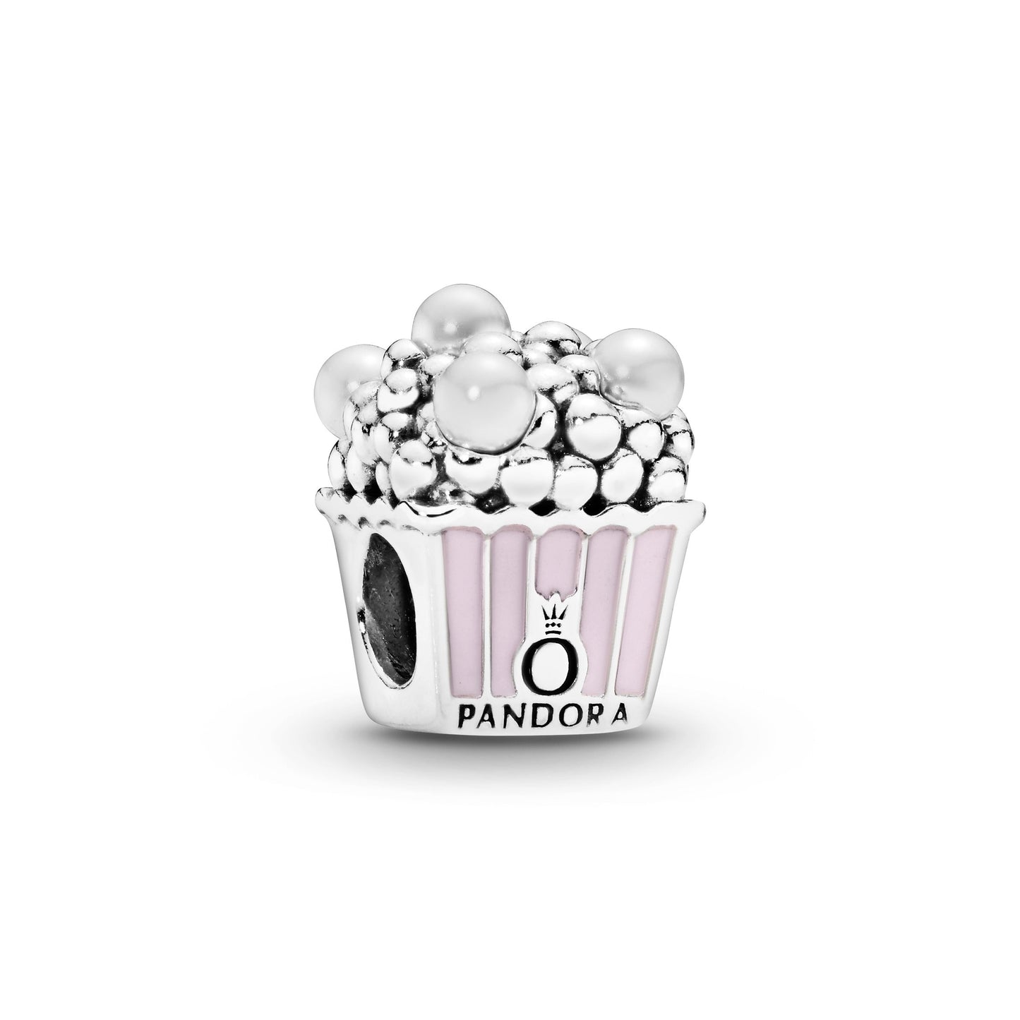 Pink Popcorn Charm