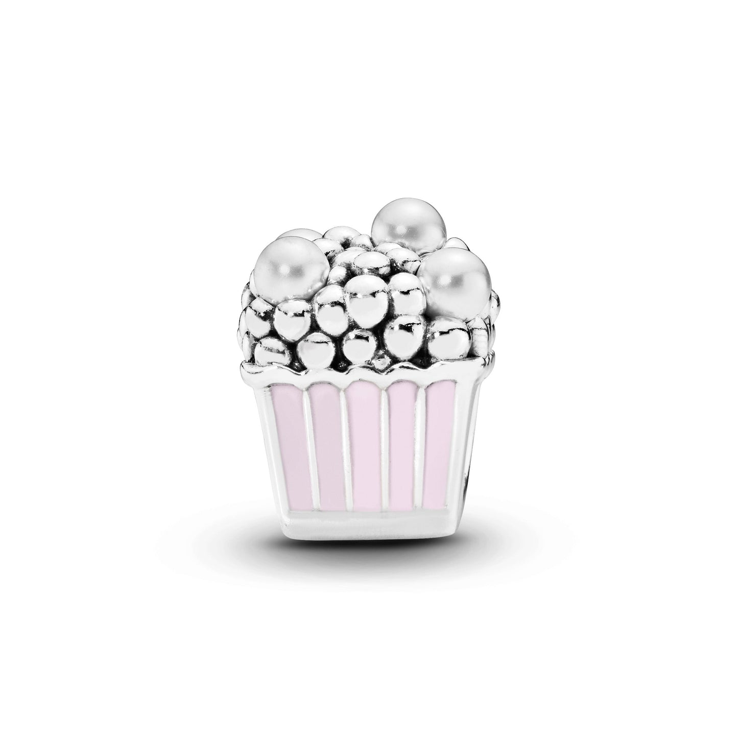 Pink Popcorn Charm