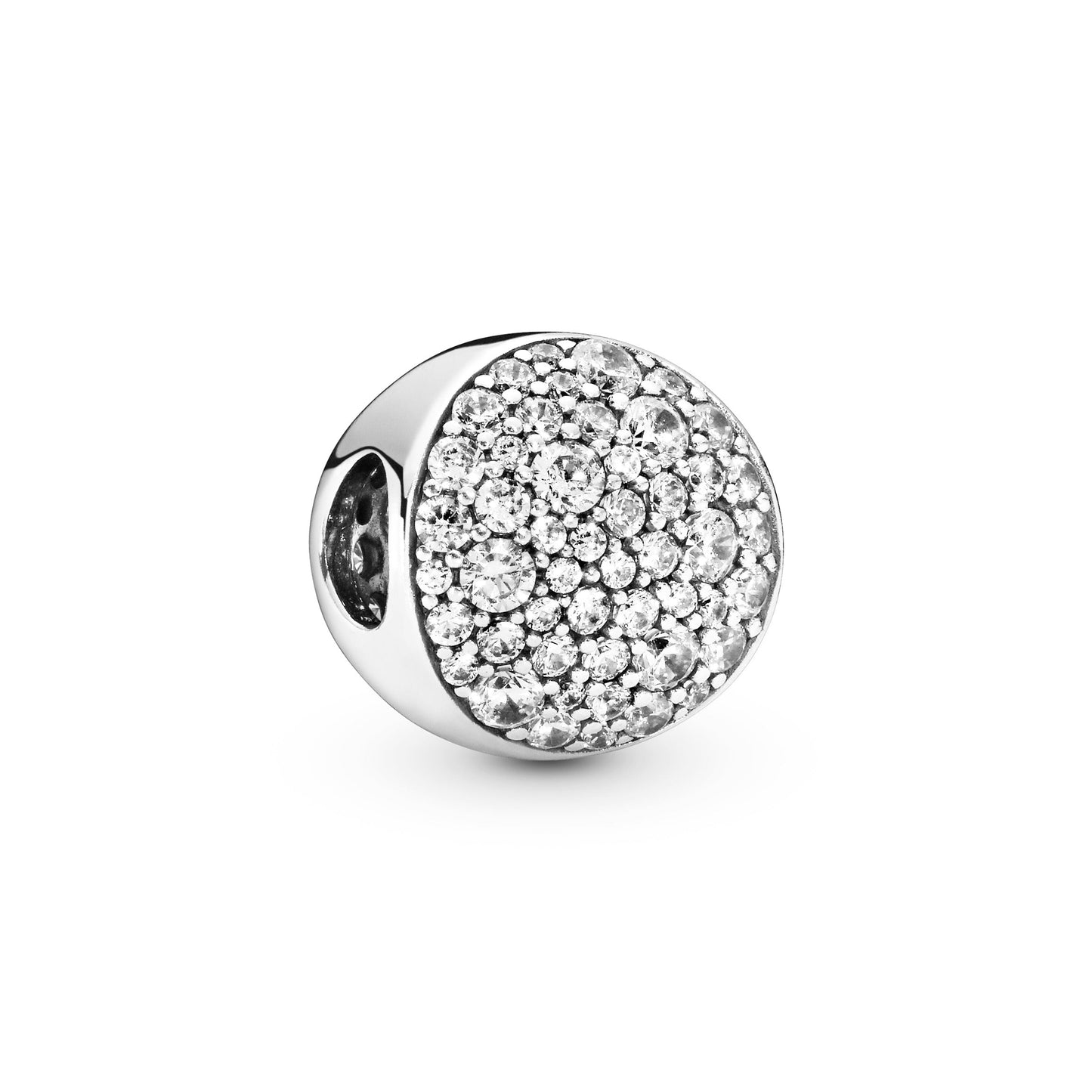 Round Pavé Charm