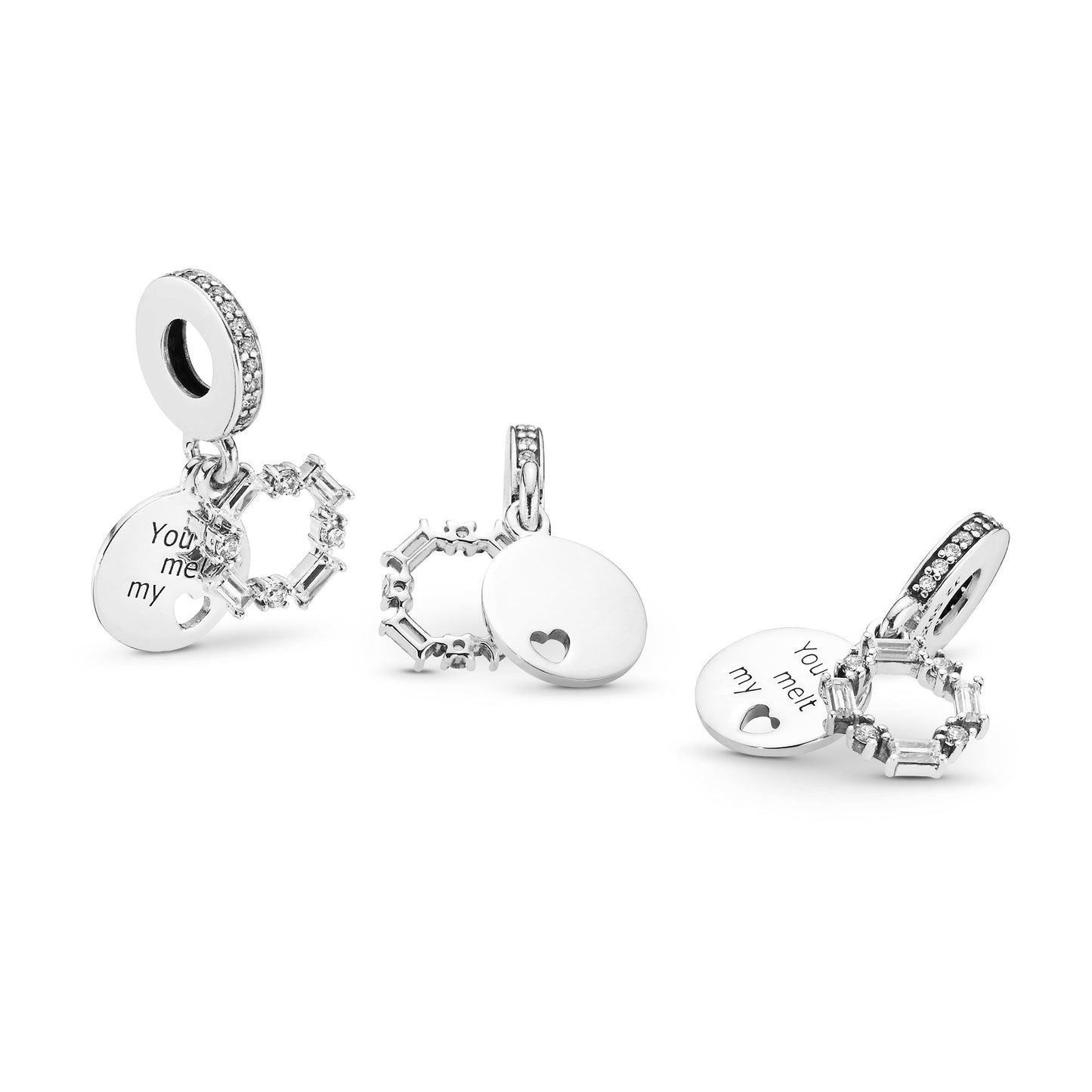 You Melt My Heart Dangle Charm