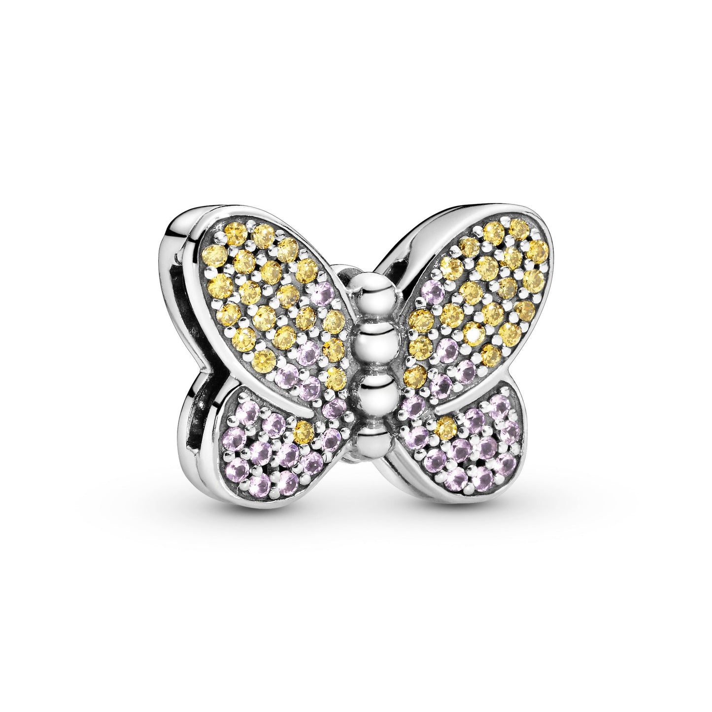 Pavé Butterfly Clip Charm