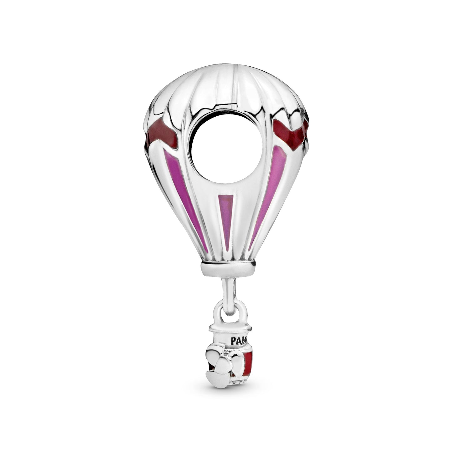 Red Hot Air Balloon Travel Charm