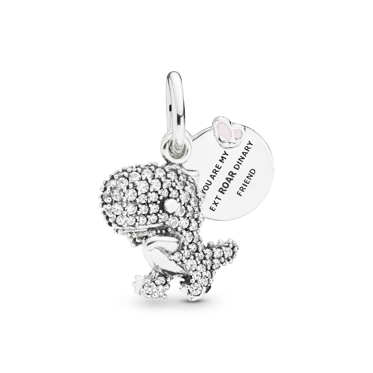 Pavé Dinosaur Dangle Charm