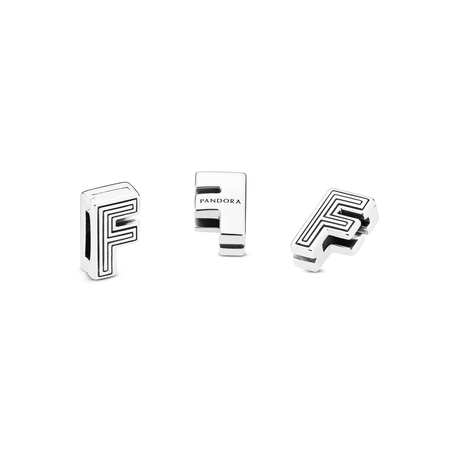 Letter F Clip Charm