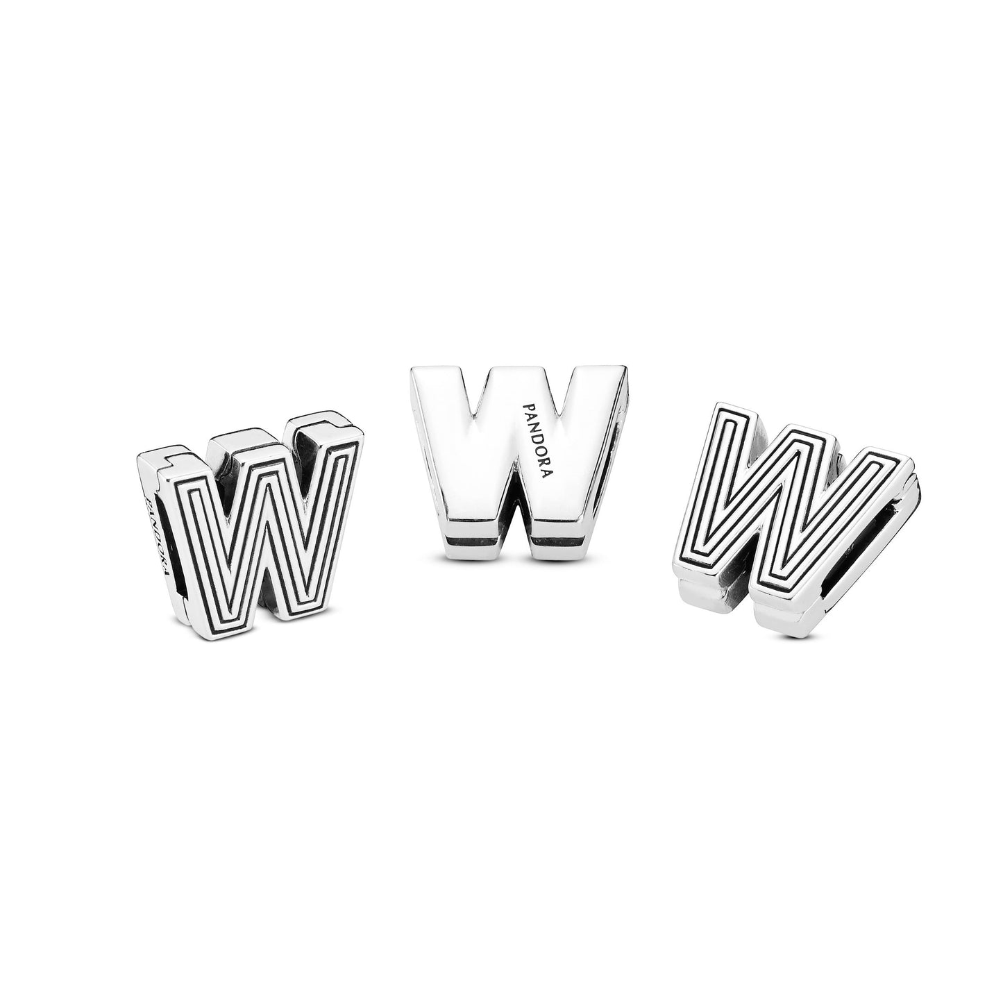 Letter W Clip Charm