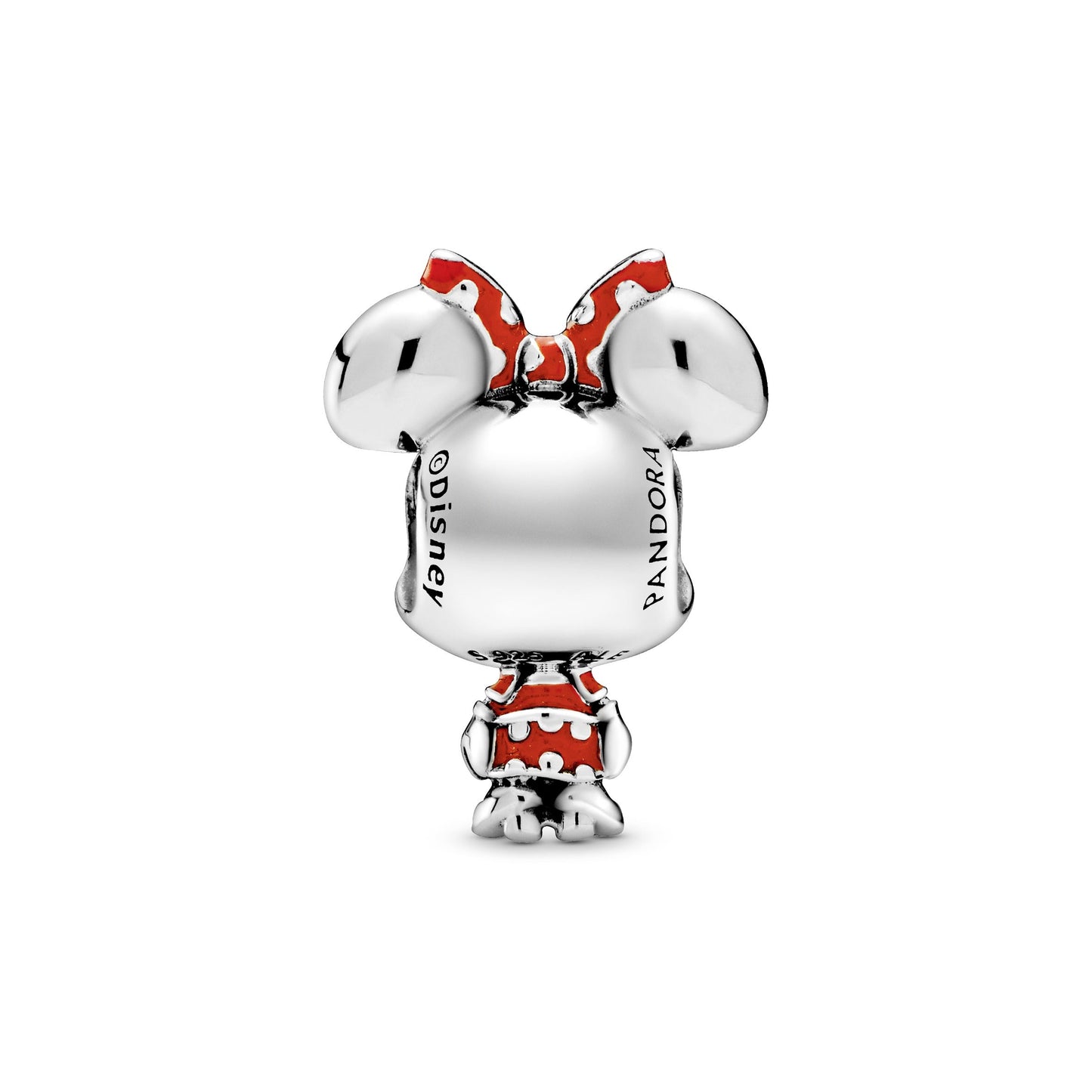 Disney Minnie Mouse Dotted Dress & Bow Charm