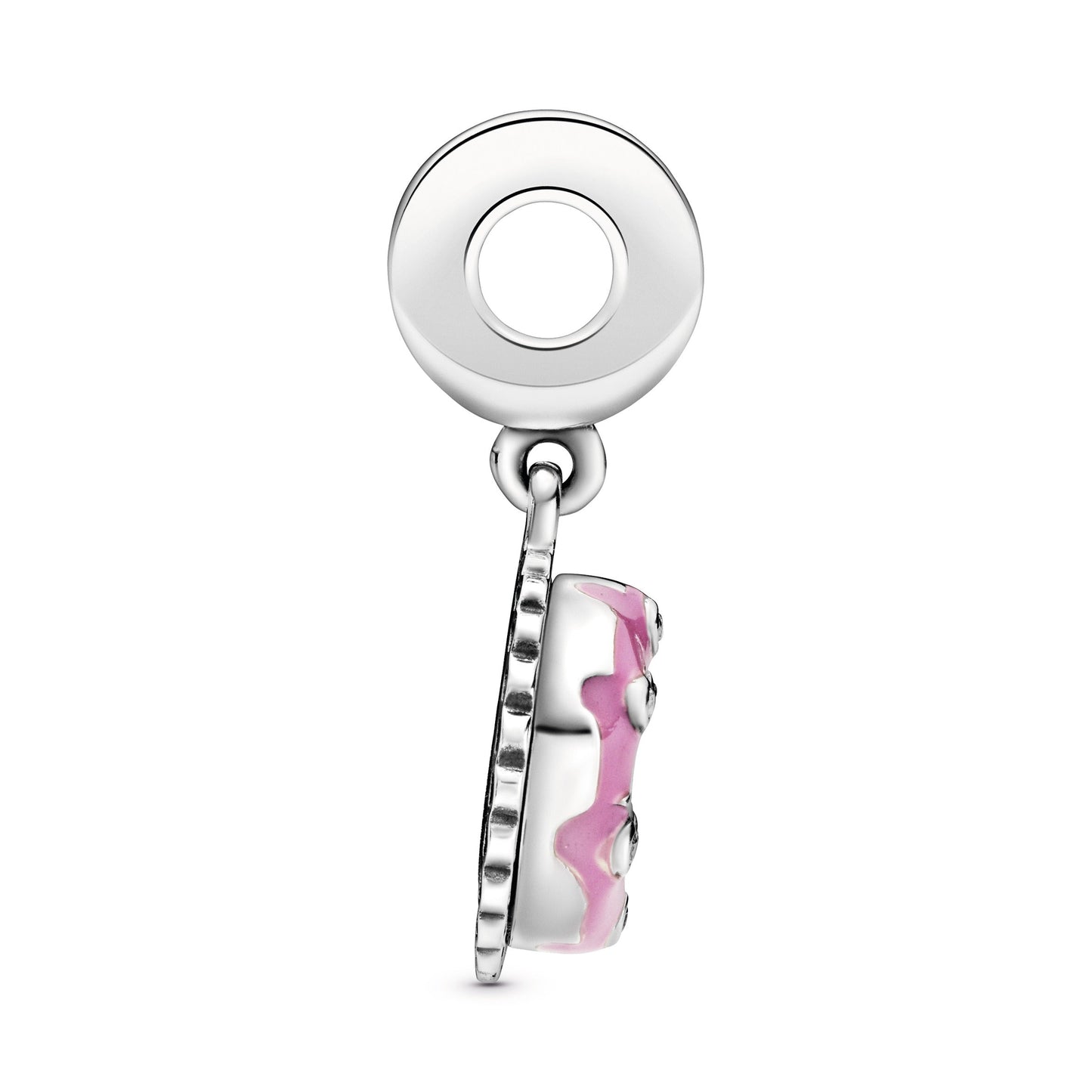 Pink Birthday Cake Dangle Charm