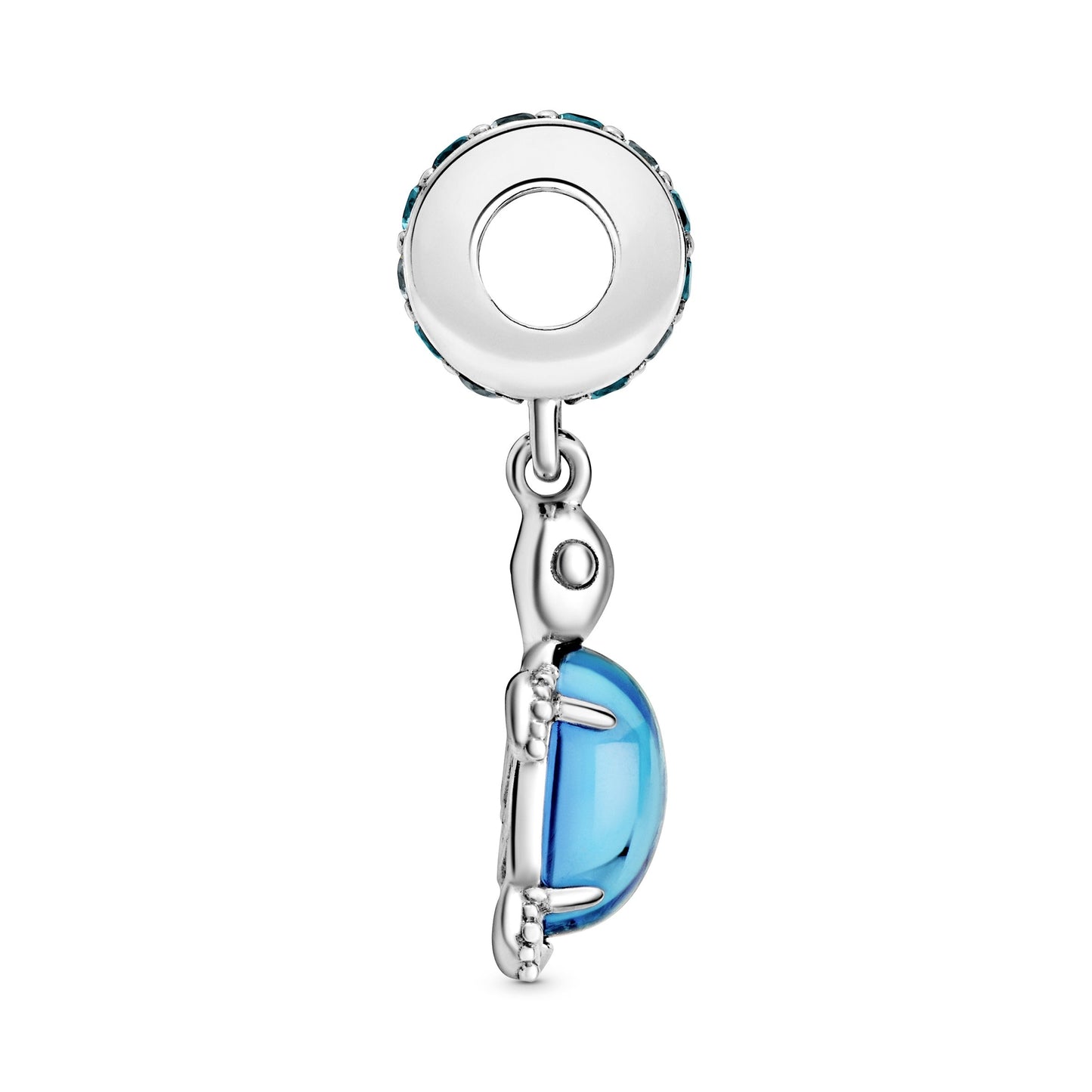 Murano Glass Sea Turtle Dangle Charm