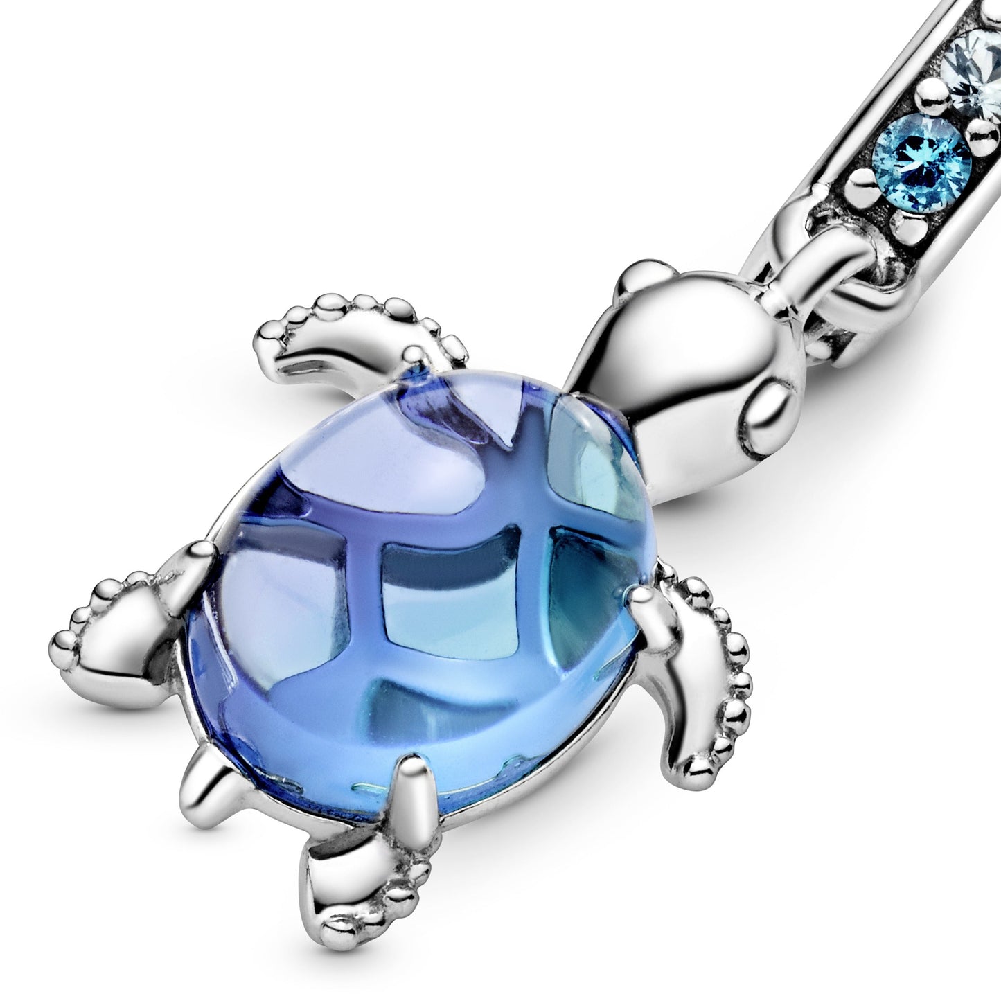 Murano Glass Sea Turtle Dangle Charm
