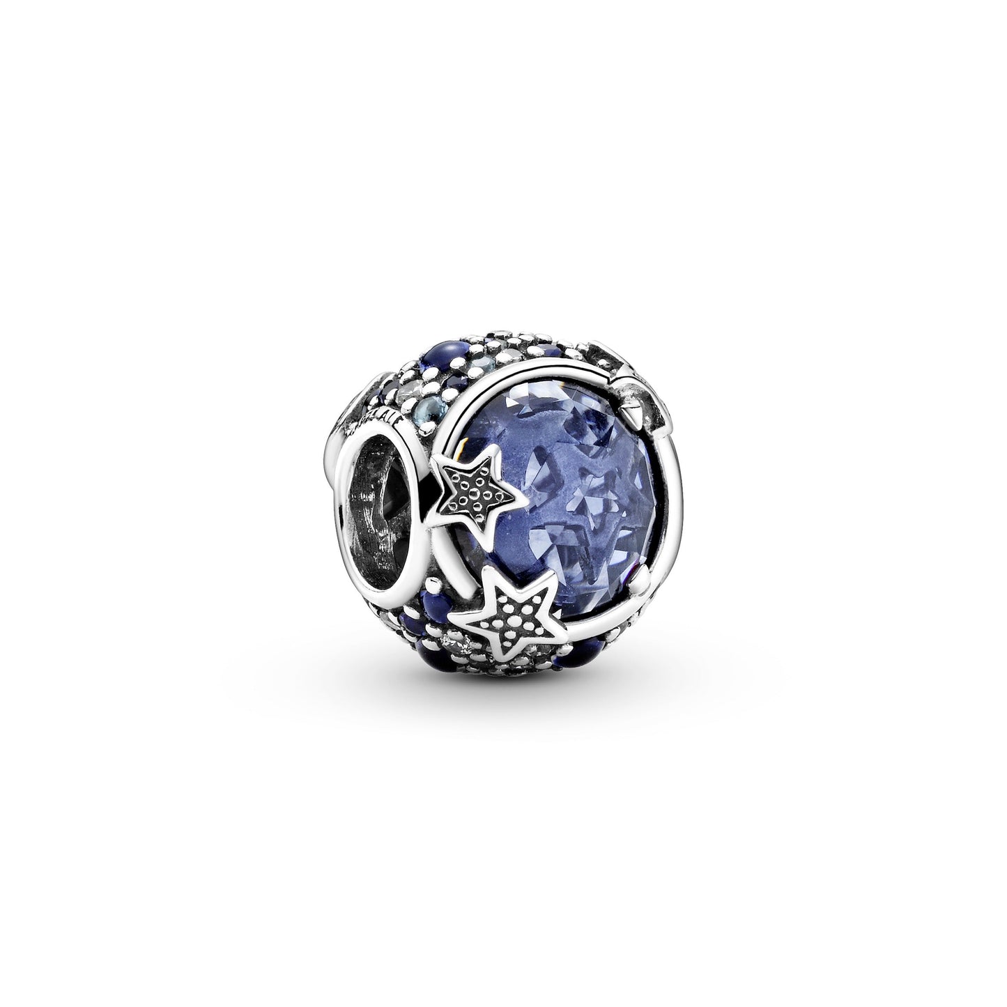 Celestial Blue Sparkling Stars Charm