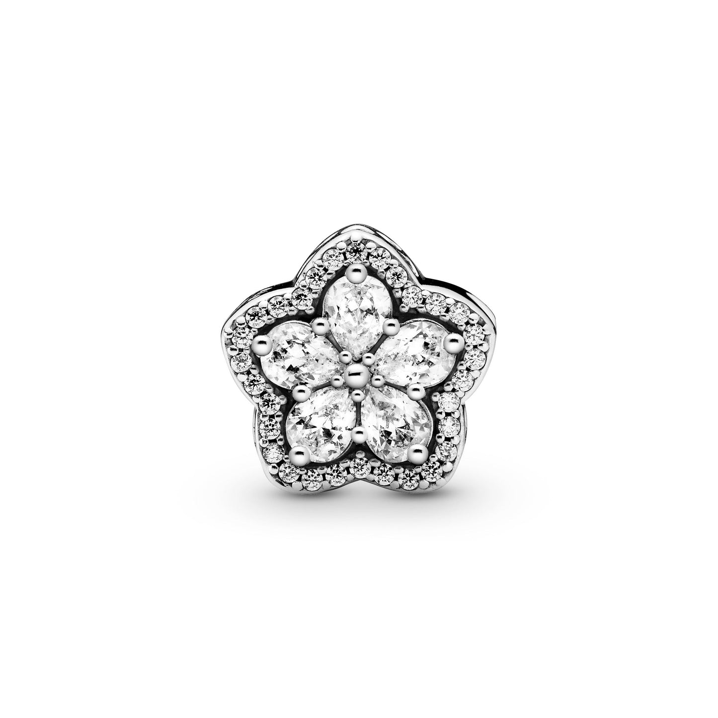 Sparkling Snowflake Pavé Charm