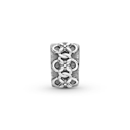 Flower Pattern Clip Charm