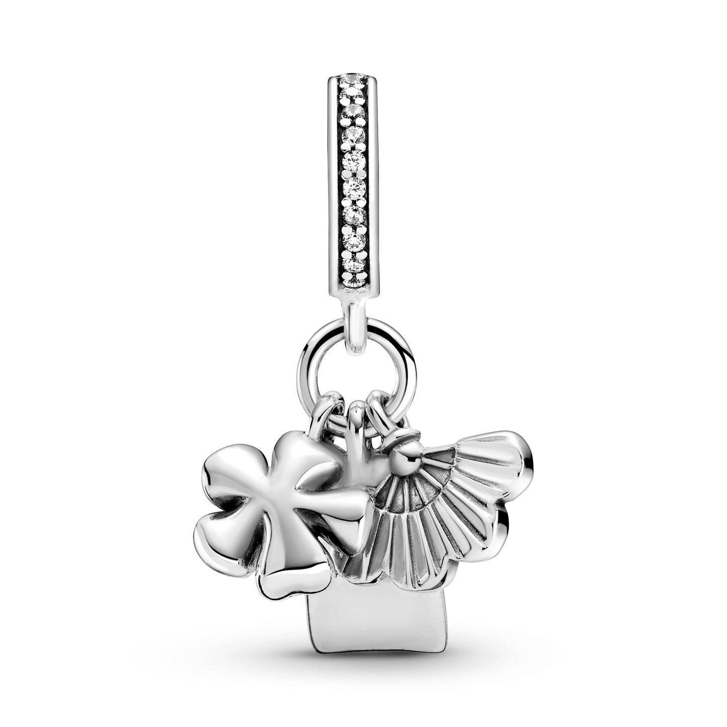 Japanese Sakura, Omamori & Fan Dangle Charm