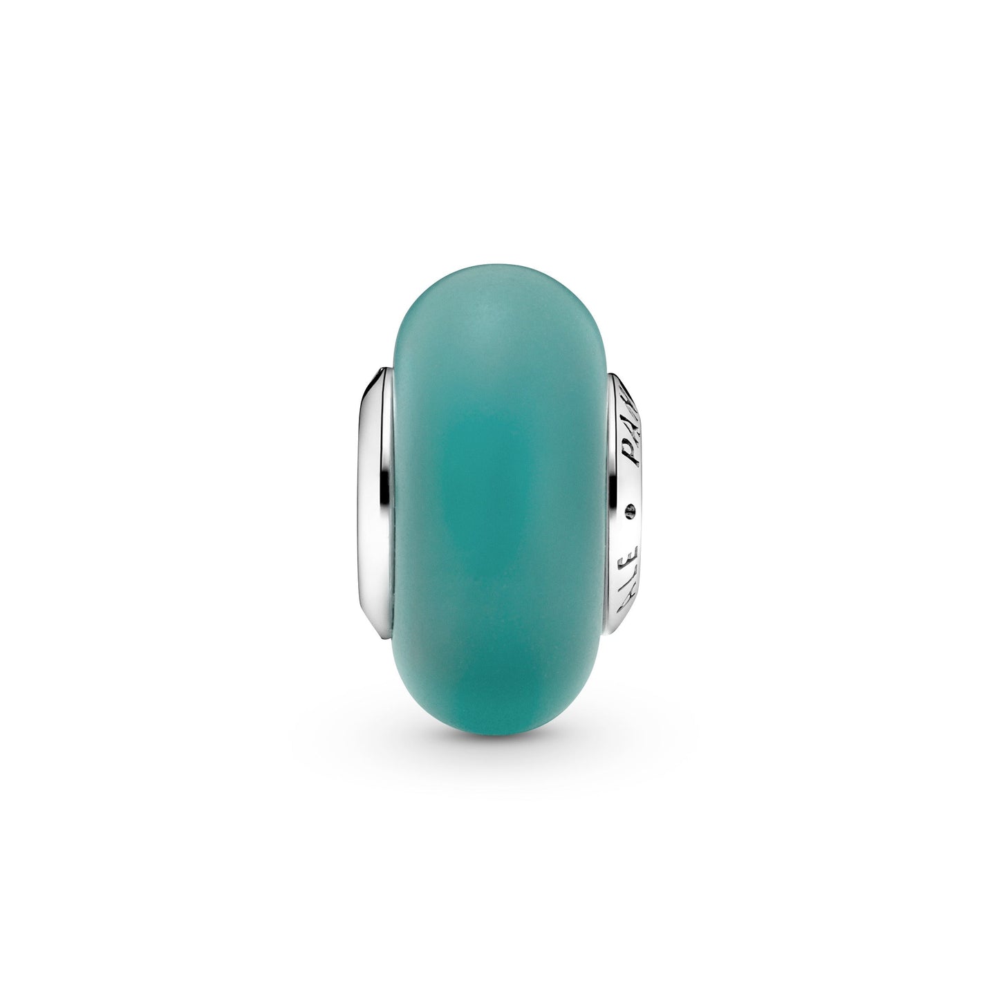 Matte Green Murano Glass Charm