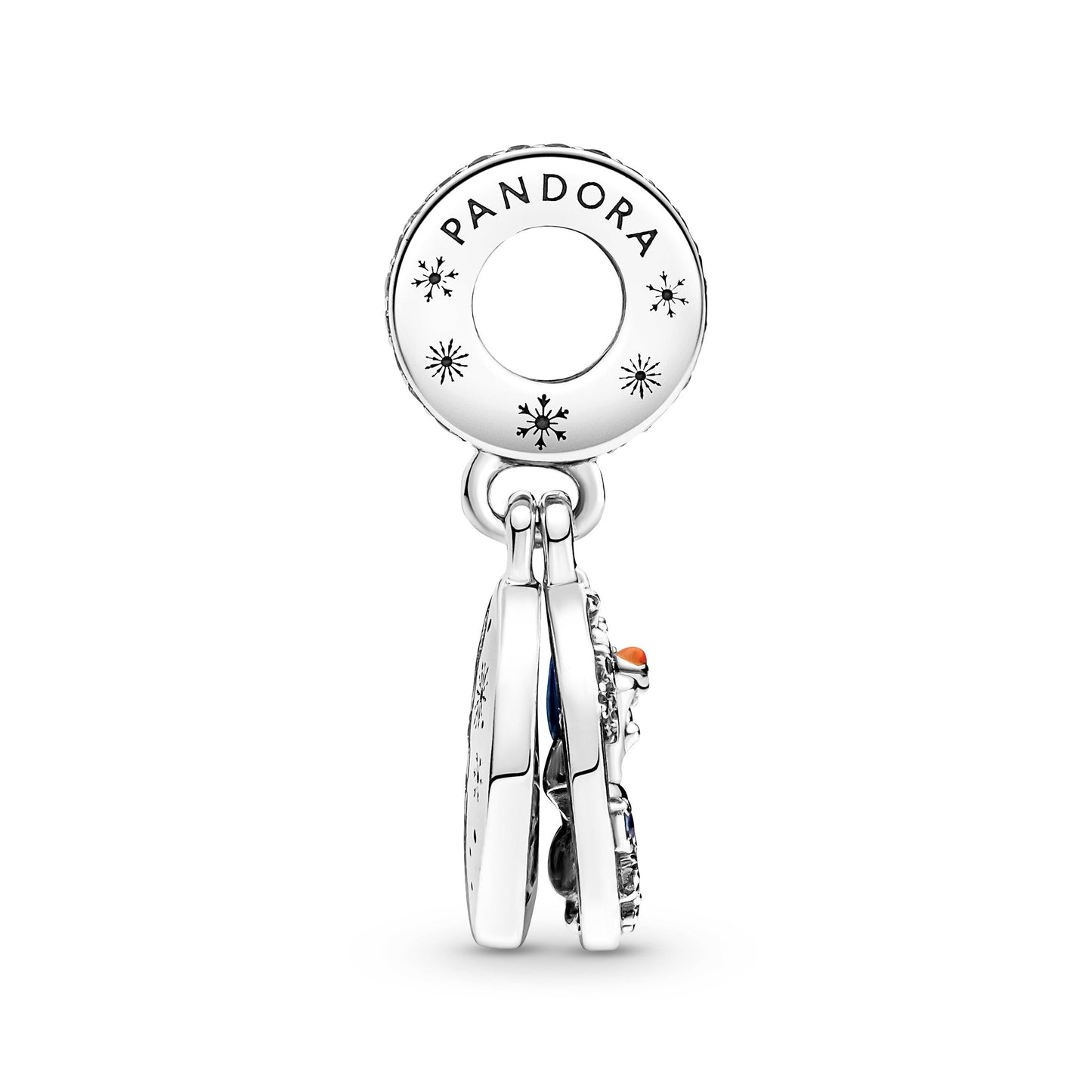 Disney Frozen Snow Olaf Double Dangle Charm